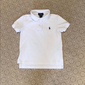White Polo shirt